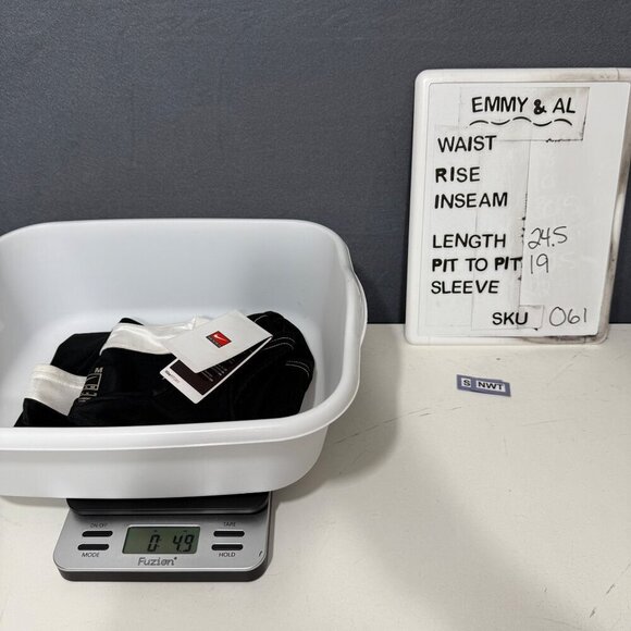 Nike Womens US Team Game Soccer Jersey Size M Black White Short Sleeve Plain NWD - Picture 12 of 15